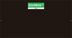 Desktop Screenshot of bourbonpizza.com