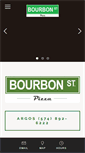 Mobile Screenshot of bourbonpizza.com